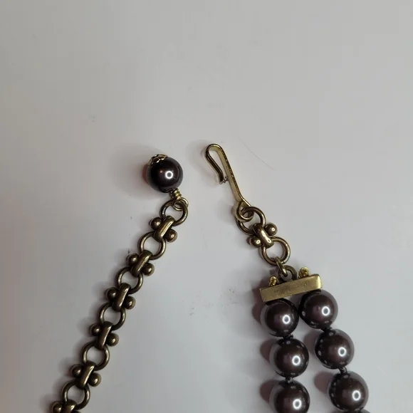 Heidi Daus Bib Olive Green Multi Color Crystals Beaded Collar Statement Necklace - Picture 7 of 9